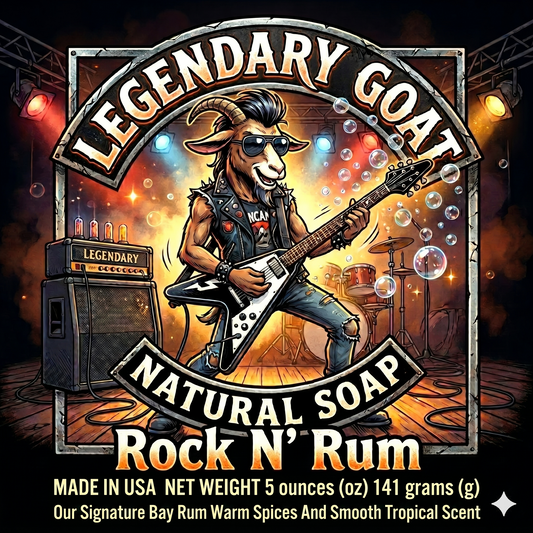 Rock N' Rum Natural Soap